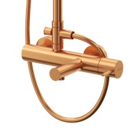 Душевая стойка CEZARES LEAF-CVDA-30-L-SS