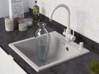 Мойка KANTE 50, IT-GRANIT, PM105152-BE, бежевый, 510х520, Paulmark