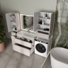 Тумба напольная STYLELINE "Атлантика 100", Люкс Плюс карамель с раковиной Атлантика 100  
