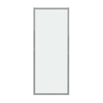 Боковая стенка Grossman Style 200.K33.05.70.10.00 (70х195) хром,стекло прозрачное, 1 место