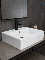 Раковина Gid N9157 51216 накладная белая 57x45.5x15.5