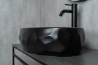 Раковина Gid Bm9030wx 53385 накладная черная матовая 60x40x15