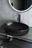 Раковина Gid Bm9030wx 53385 накладная черная матовая 60x40x15