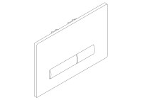 Кнопка смыва BelBagno GENOVA BB018-GV-BIANCO, цвет-белый