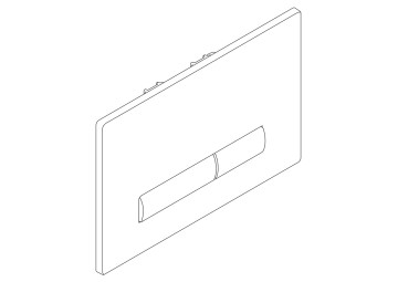 Кнопка смыва BelBagno GENOVA BB018-GV-BIANCO, цвет-белый