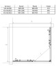 Душевой уголок Slim 8mm VSS-6SL900CLB, 900*900, черный, стекло прозрачное