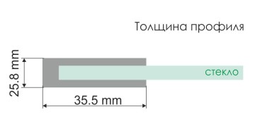 Везер (Weser) 78F19 Душевой уголок