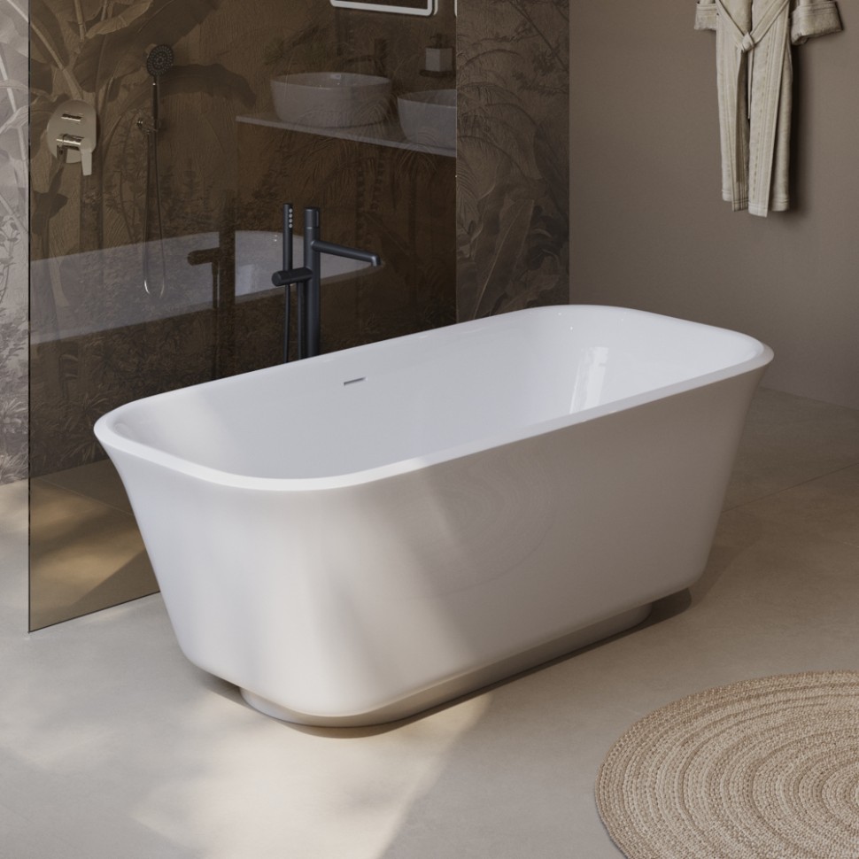 Акриловая ванна BELBAGNO DUE BB702-1700-800-K