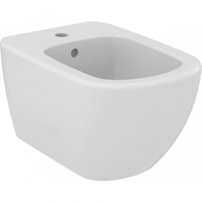 Ideal Standard T457001 Tesi Биде подвесное, с отв. под смеситель, с отв. перелива, с крепежом TT0257919