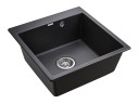 Мойка KANTE 50, IT-GRANIT, PM105152-BL, черный, 510х520, Paulmark
