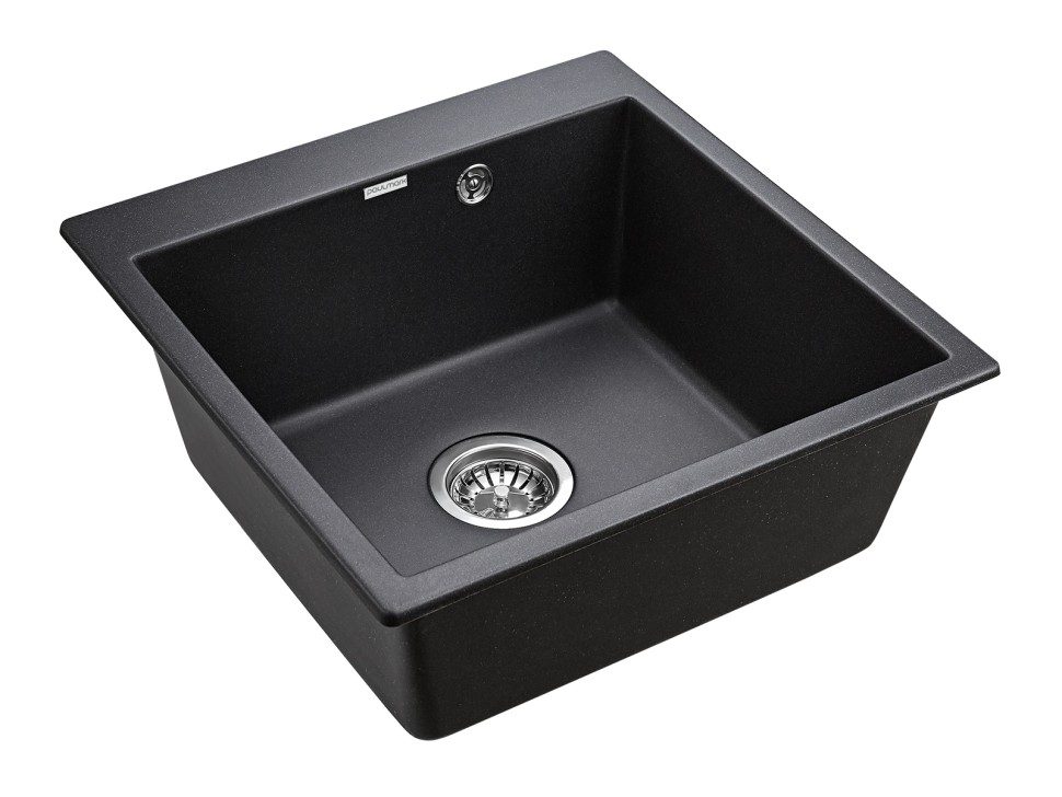 Мойка KANTE 50, IT-GRANIT, PM105152-BL, черный, 510х520, Paulmark