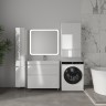 Тумба напольная STYLELINE "Атлантика 90", Люкс Плюс белый глянец с раковиной Атлантик 90  