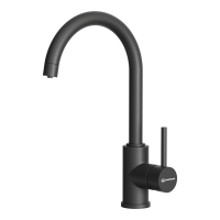 Смеситель для кухни Omoikiri Shinagawa 2 Plus-BL латунь/черный