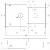 Мойка EMAR EMQ-2800.Q EMQ-2800.Q Берилл