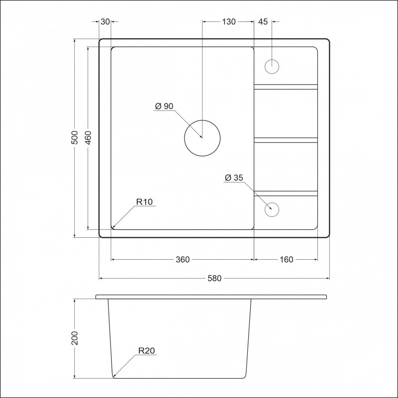 Мойка EMQ-1580.Q EMQ-1580.Q Морион