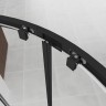 Душевой угол Veconi Evo 200 B, 1200х900x1950, черный матовый, прозрачное стекло