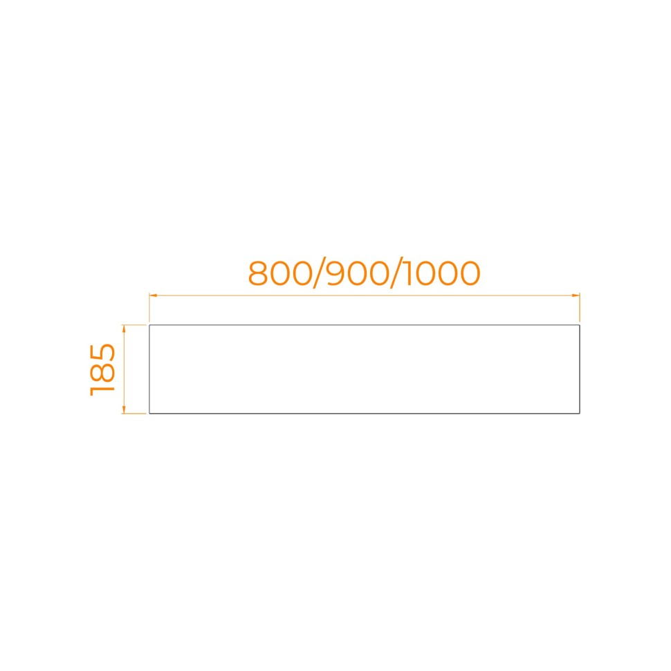Экран для поддона RGW NB/STYLE боковой (1000)