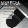 Унитаз ABBER Bequem AC1108PMB подвесной черный матовый с импульсным смывом