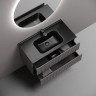Тумба подвесная SANCOS Snob R 890х445х500, c двумя ящиками оснащенными доводчиками, Doha Soft, арт.SNR90SM