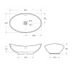 Накладная раковина BelBagno BB1087