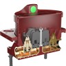 AQM8405CR Набор для комплектации душа с термостатом и регулировкой напора, хром