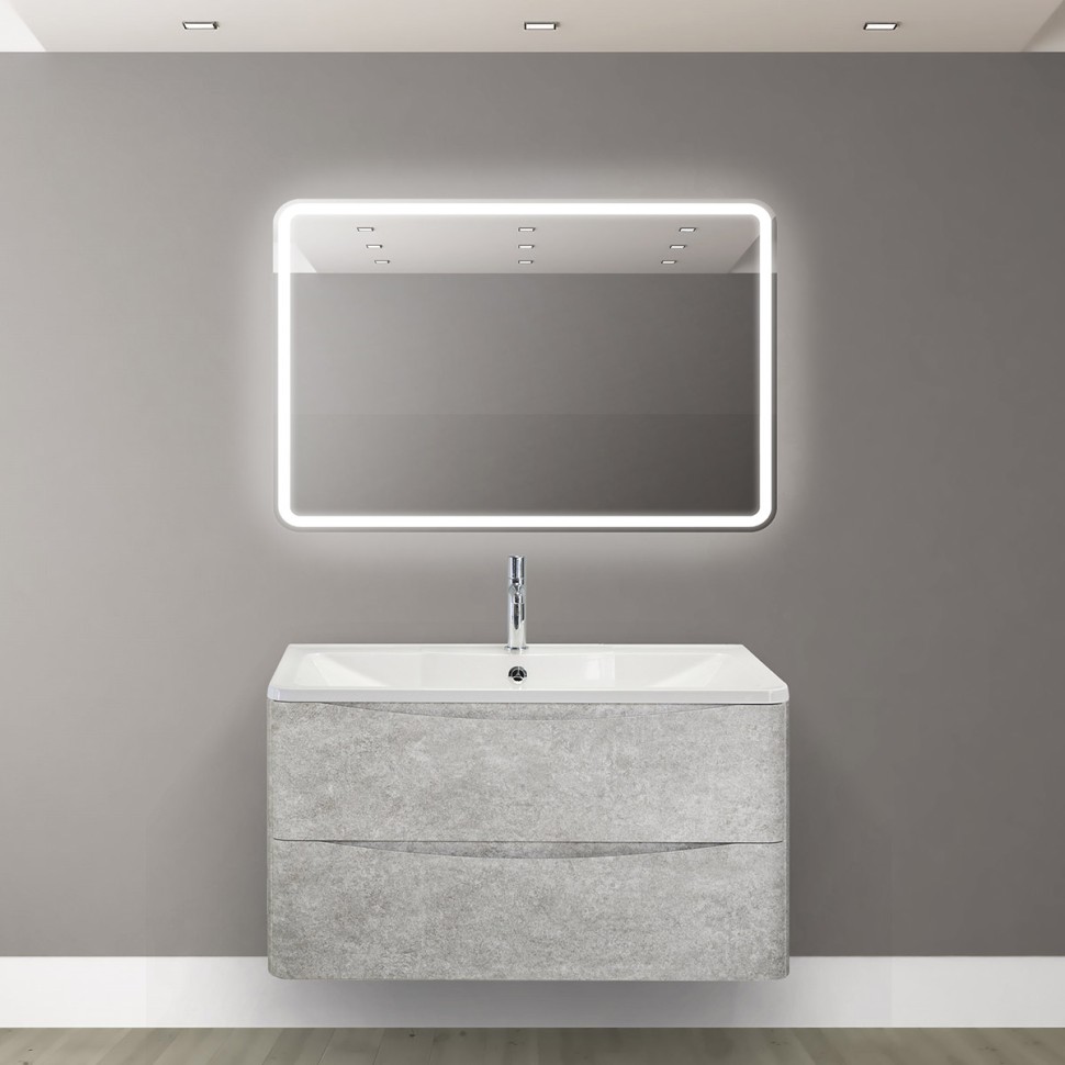 Зеркало BelBagno SPC-MAR-900-600-LED-BTN