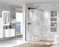 Душевая перегородка CEZARES LIBERTA-L-1-80-C-NERO