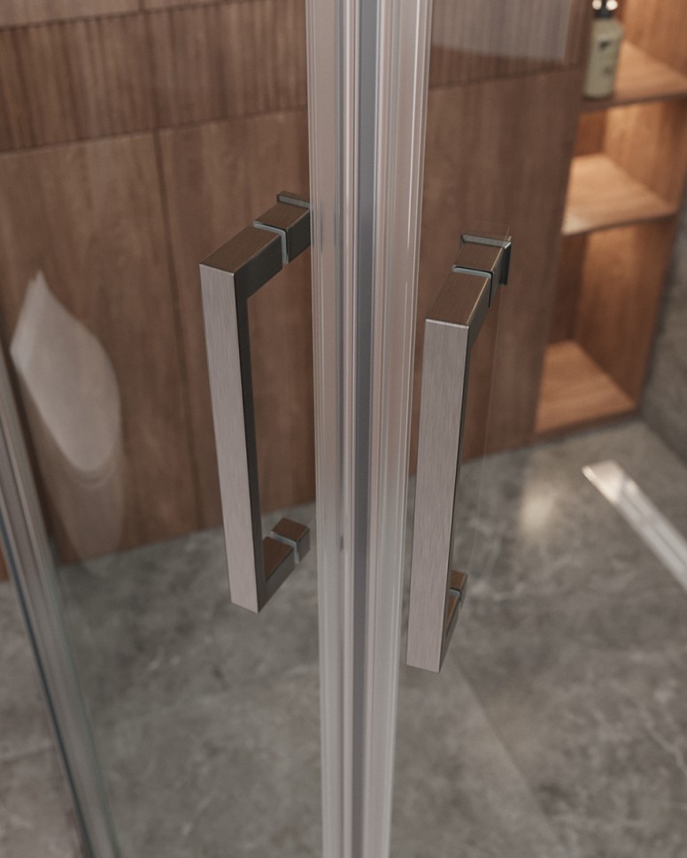 Душевой уголок CEZARES MOLVENO-R-22-100+30-C-GM-IV