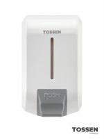TOSSEN KF-7226 PW - механический дозатор жидкого мыла-пенки (коллекция «Классический белый»)  