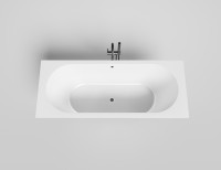 Ванна встраиваемая ORNELLA AXIS 170x70 покраска по RAL полностью S-Sense Матовое