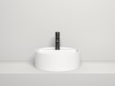 Раковина накладная ARMONIA TOP 02 покраска по RAL полностью 450х450х160 S-Stone Матовое