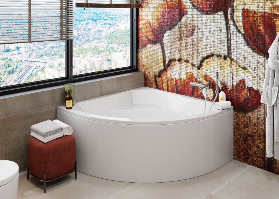 Акриловая ванна VAGNERPLAST VERONELA CORNER 140x140