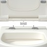Унитаз подвесной BERGES EGO XL, матовый белый, микролифт, быстросъёмное