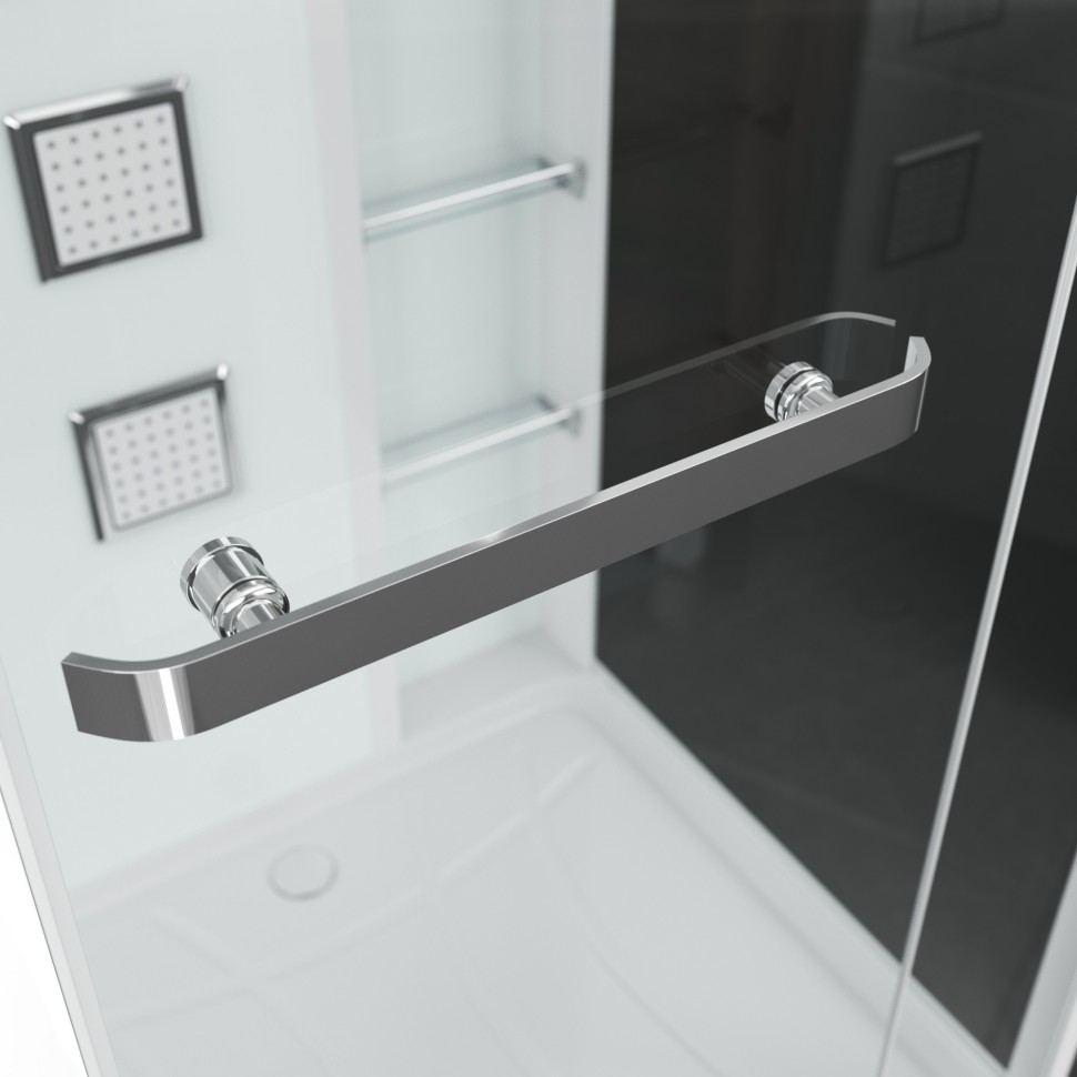 Душевая кабина Grossman Alba GR127L (90x120x225) дверь раздвижная,3 места