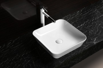 Раковина накладная MILLEAU Miel MU0021A-GW (белый глянец)