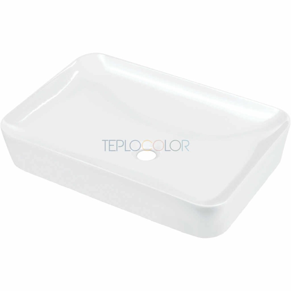 Керамическая раковина, на столешницу - 60x40 см