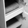 Шкаф-пенал SANCOS Libra Floor напольный, белый глянец, 350х300х1870 мм, арт. PLB35FW
