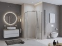 Душевой уголок BelBagno UNO-195-P-1-90-C-Cr