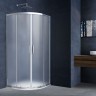 Душевой уголок Alhpa VSQ-3AL900MT, 900*900, хром, стекло текстурное