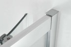 Душевой уголок Alhpa VSQ-3AL900MT, 900*900, хром, стекло текстурное