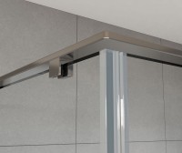 Душевой уголок Arno VSR-1A9012CL, 1200*900, хром, стекло прозрачное