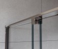 Душевой уголок Arno VSR-1A9012CL, 1200*900, хром, стекло прозрачное