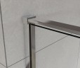 Душевой уголок Arno VSR-1A9012CL, 1200*900, хром, стекло прозрачное