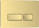 Кнопка смыва IBERICA BLANCA ESTI-R ABS-пластик, золото матовое (IB.B021.005.000)