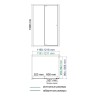 Аула (Aula) 11P10 Душевой уголок  