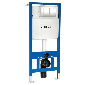 Инсталляция для подвесного унитаза Vincea VIS-601, 500*1112, цвет сине-белый