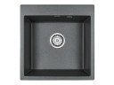 Мойка KANTE 50, IT-GRANIT, PM105152-DG, графит, 510х520, Paulmark