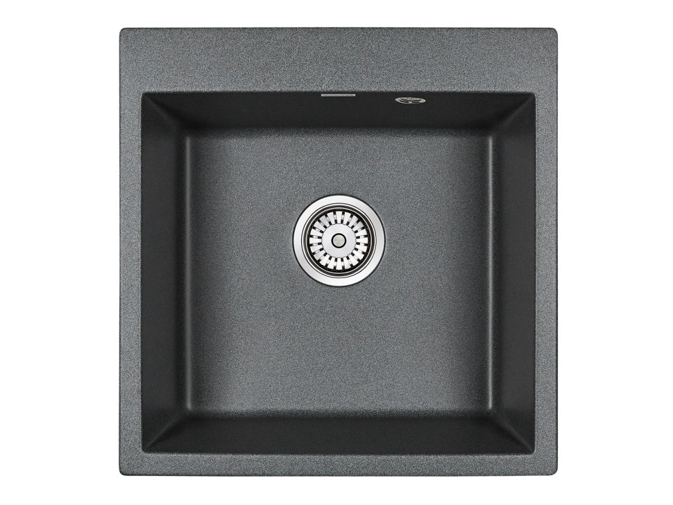 Мойка KANTE 50, IT-GRANIT, PM105152-DG, графит, 510х520, Paulmark
