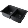 Кухонная мойка Omoikiri Bosen 80-2-BL Tetogranit/черный