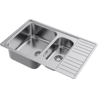 Кухонная мойка Omoikiri Sagami 79-2-IN нерж. сталь/нержавеющая сталь